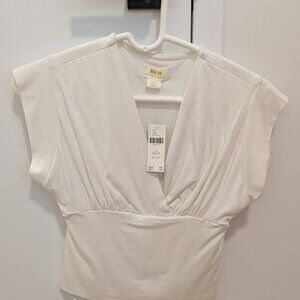 Anthropologie Maeve XXSP white top
